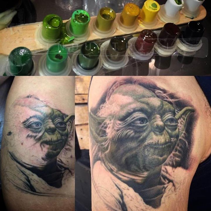 olio starwars tattoo by jclarktattoos from industrial olio starwars tattoo by jclarktattoos from industrial